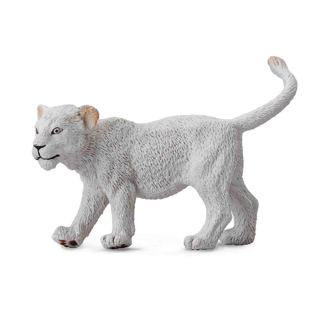 Mô hình động vật: Sư tử trắng con - Đi