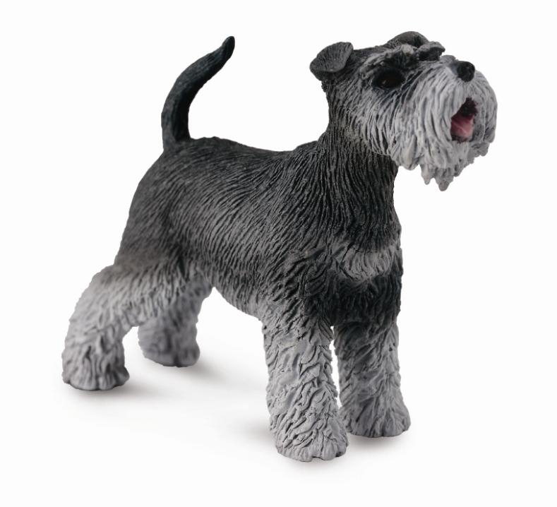 Mô hình động vật: Chó Schnauzer