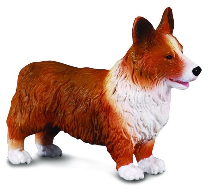 Mô hình động vật: Chó Welsh Corgi