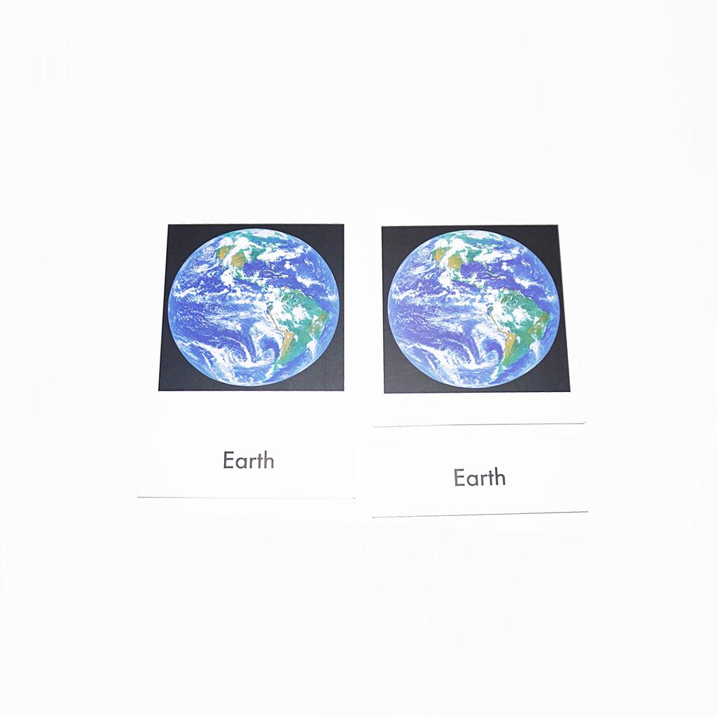 Thẻ ba phần: Các hành tinh trong Hệ mặt trời