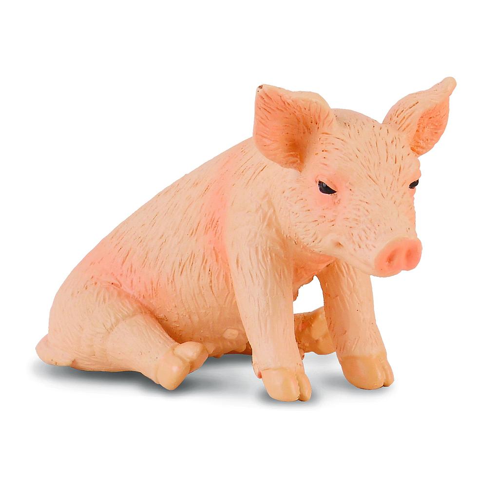 Mô hình thu nhỏ: Lợn con - Ngồi