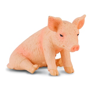 [9650041] Mô hình động vật: Lợn con - Ngồi