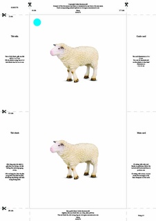 [0180170F] Bộ thẻ giáo cụ: Cừu mẹ (Sản phẩm số)