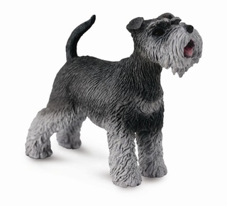 [9656020] Mô hình động vật: Chó Schnauzer