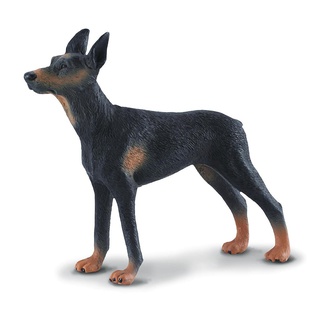 [9656030] Mô hình động vật: Chó Doberman Pinscher
