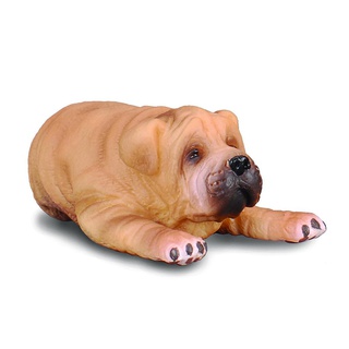 [9656071] Mô hình động vật: Chó con Shar Pei