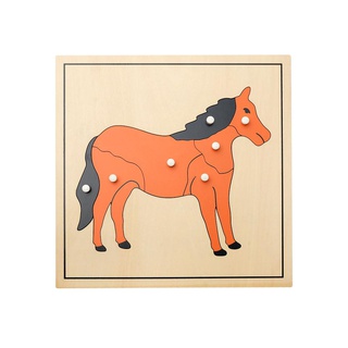 [0641200] Ghép hình động vật: Ngựa